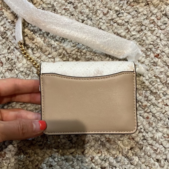 Coach Mini Wallet With Horse And Carriage Dot Print C4477 cream - Picture 12 of 13